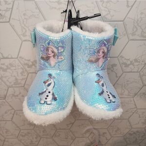 New Frozen Toddler Girls Slipper Bootie
